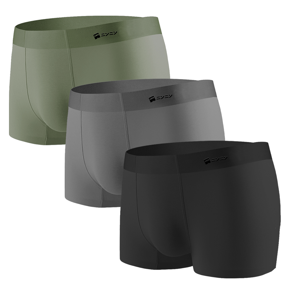 INU - Modal Boxer Briefs (3 Pack - Variety)